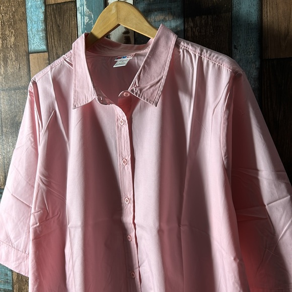 American Sweetheart XL pink button down casual shirt - Picture 2 of 15